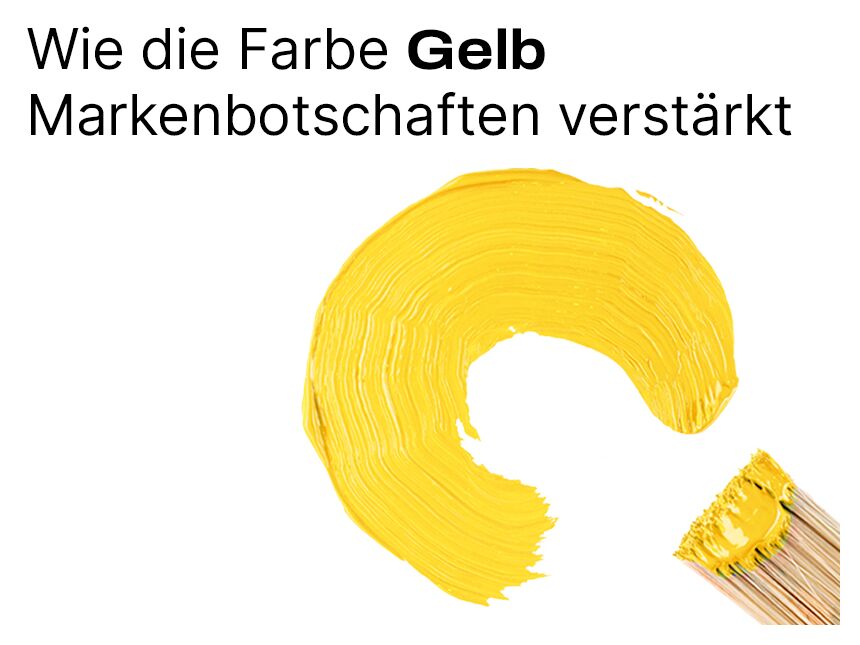 Gelb im Marketing | © allbranded Design