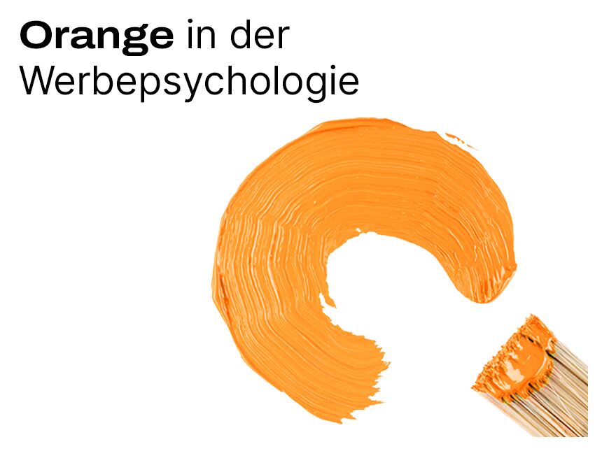 Werbeartikel in Orange sorgen für Aufmerksamkeit | © PF Concept