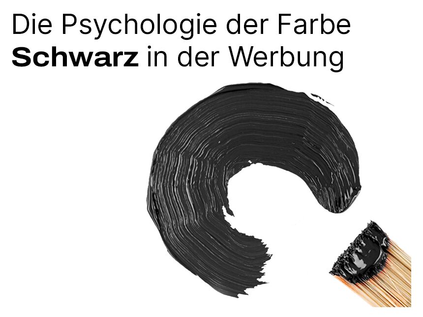 Schwarz in der Werbung | © allbranded Design