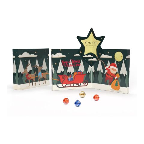 Lindt Adventskalender &quot;Buch&quot; Pop-Up Eco 4c Digitaldruck 