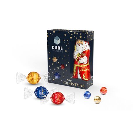 Lindt Nikolaus Mix ohne Werbeanbringung | Inkl Lindor Kugeln Vollmilch