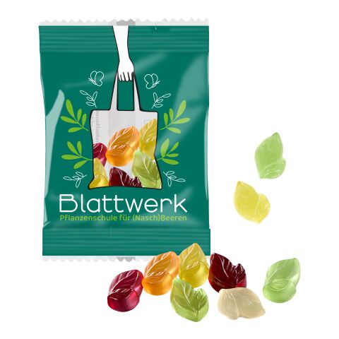 Fruchtgummi STANDARD 10 g, VEGAN im konventionellen Tütchen Digital- oder Flexodruck