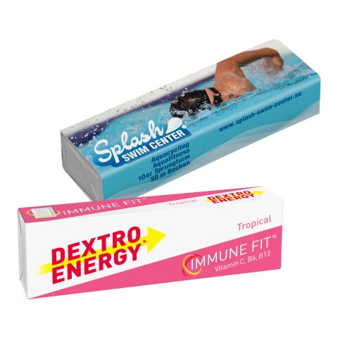 DEXTRO ENERGY* Stange - Tropical IMMUNE FIT + 10 Vitamine Digital- oder Offsetdruck