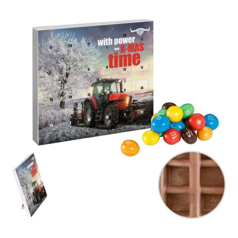 reinpapier® Mini-Adventskalender mit M&amp;M&#039;S® Crispy Digital- oder Offsetdruck