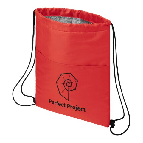 Oriole Kühltasche mit Kordelzug Standard | rot | ohne Werbeanbringung | Nicht verfügbar | Nicht verfügbar