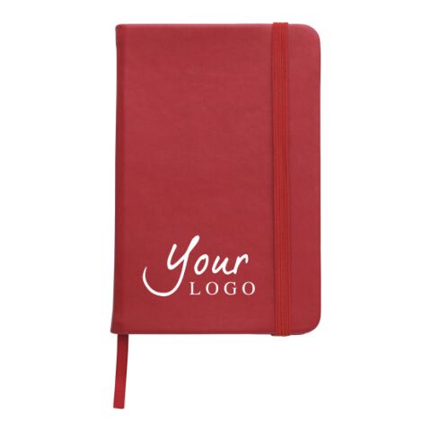 Notizbuch &#039;Pocket&#039; aus PU Rot | ohne Werbeanbringung | Nicht verfügbar | Nicht verfügbar