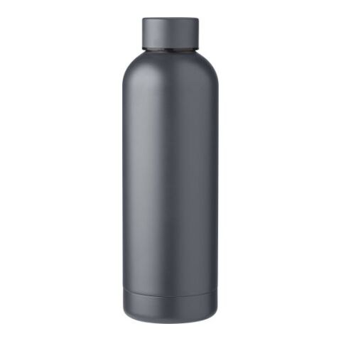 Flasche aus recyceltem Edelstahl Isaiah Grau | ohne Werbeanbringung | Nicht verfügbar | Nicht verfügbar