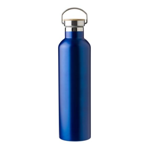 Doppelwandige Flasche aus Edelstahl Damien Blau | ohne Werbeanbringung | Nicht verfügbar | Nicht verfügbar