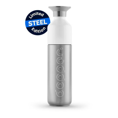 Dopper Steel 490 ml Silber | ohne Werbeanbringung | Nicht verfügbar | Nicht verfügbar