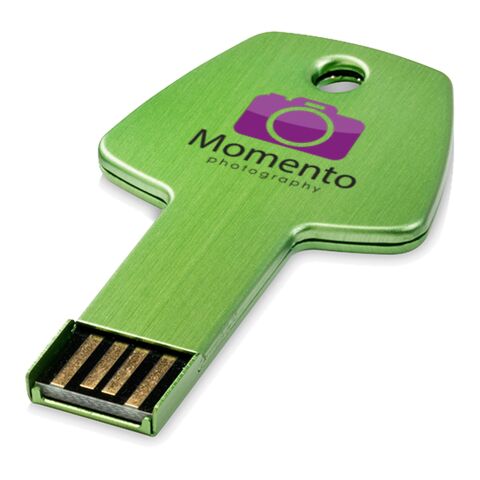 USB-Stick Schlüssel Standard | grün | 1GB | 1 GB | ohne Werbeanbringung | Nicht verfügbar | Nicht verfügbar