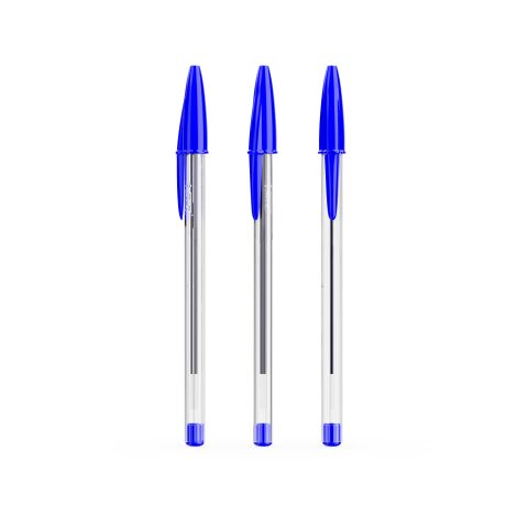 BIC® Cristal® Expression mittelblau | blaue Tinte | ohne Werbeanbringung | Nicht verfügbar | Nicht verfügbar