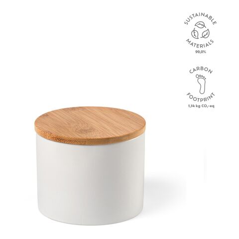 Munch 500 Vorratsbehälter Keramik 525ml  Weiß | 525ml | ohne Werbeanbringung