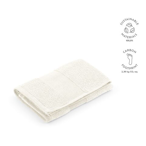 Donatello M Handtuch recy. Baumwolle 370gsm EU Weiß | ohne Werbeanbringung