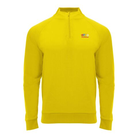 Epiro Half-Zip Sweatshirt für Kinder Standard | gelb | 12 | ohne Werbeanbringung | Nicht verfügbar | Nicht verfügbar | Nicht verfügbar