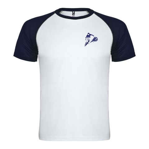 Indianapolis Sport T-Shirt für Kinder Standard | weiß-Navy Blue | 8 | ohne Werbeanbringung | Nicht verfügbar | Nicht verfügbar | Nicht verfügbar