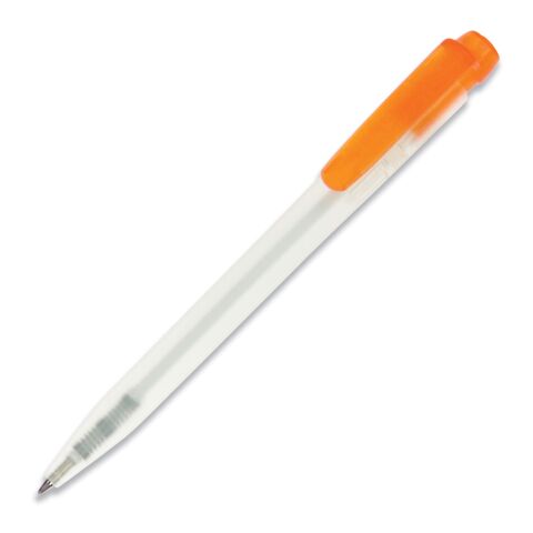 Kugelschreiber Ingeo TM Pen Clear Transparent Orange | ohne Werbeanbringung | Nicht verfügbar | Nicht verfügbar | Nicht verfügbar