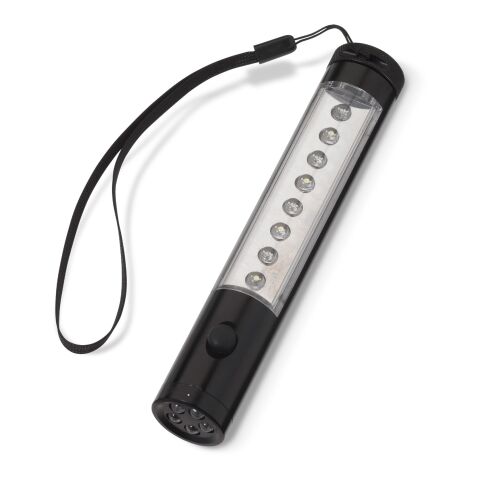 Aluminium Taschenlampe mit Magnet, 5+8 LED´s