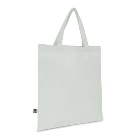 R-PET Tragetasche aus Non Woven mit kurzen Griffen 38 x 42cm 75g/m² Weiss | ohne Werbeanbringung | Nicht verfügbar | Nicht verfügbar | Nicht verfügbar