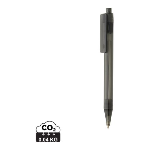 GRS rPET X8 transparenter Stift schwarz | ohne Werbeanbringung | Nicht verfügbar | Nicht verfügbar