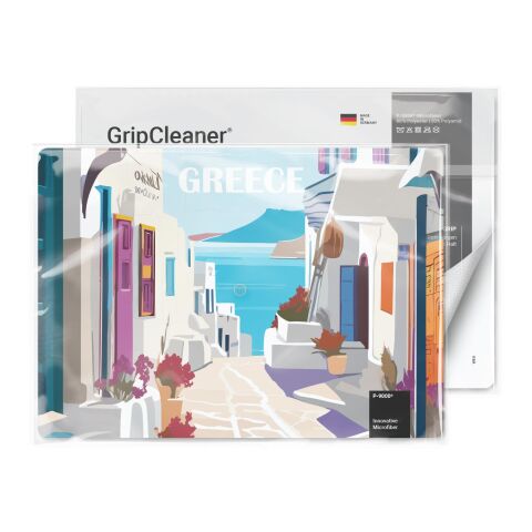 GripCleaner® 4in1 Mousepad mit Standard-Einlegekarte, All-Inclusive-Paket 4C-Digitaldruck | 21 x 15 cm