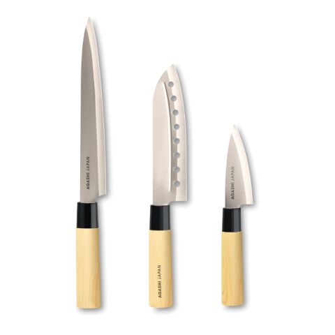 Messer-Set im japanischen Stil bunt | ohne Werbeanbringung | Nicht verfügbar | Nicht verfügbar | Nicht verfügbar