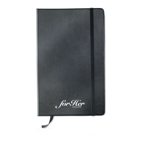 DIN A5 Notizbuch mit softem PU Cover schwarz | ohne Werbeanbringung | Nicht verfügbar | Nicht verfügbar | Nicht verfügbar