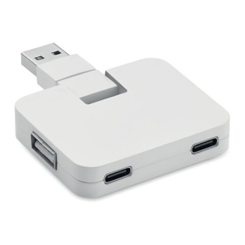 4 Port USB Hub weiß | ohne Werbeanbringung | Nicht verfügbar | Nicht verfügbar | Nicht verfügbar