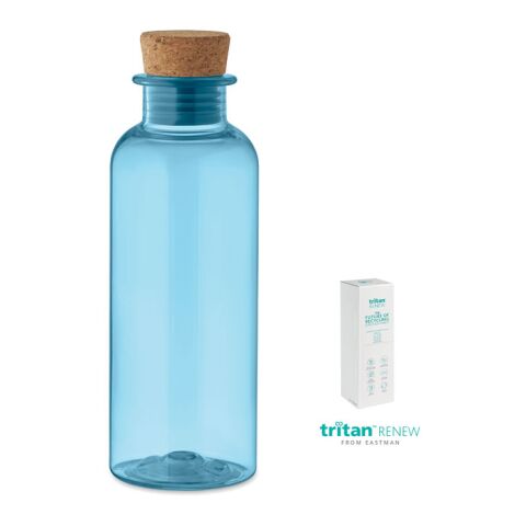 Tritan Renew™ Flasche 500ml transparent-blau | ohne Werbeanbringung | Nicht verfügbar | Nicht verfügbar | Nicht verfügbar