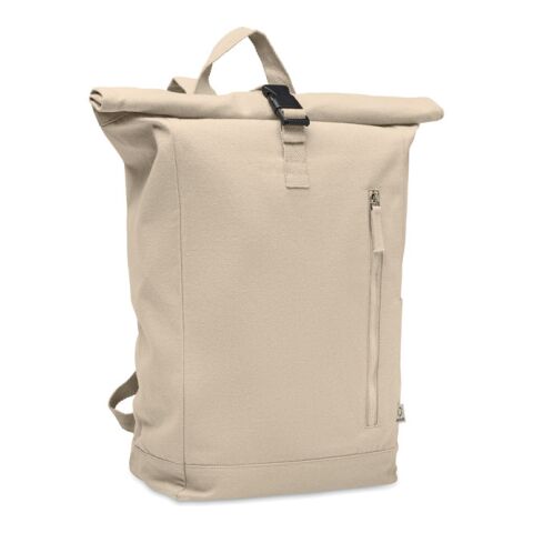 Rolltop-Rucksack 390 g/m² beige | ohne Werbeanbringung | Nicht verfügbar | Nicht verfügbar | Nicht verfügbar