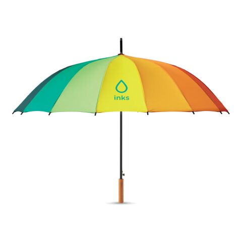 Regenschirm regenbogenfarbig