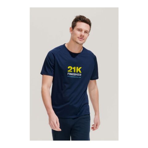 SPORTY MEN T-Shirt apfelgrün | XXS | 1-color Siebdruck | Vorderseite Brust | 100 mm x 100 mm | Nicht verfügbar