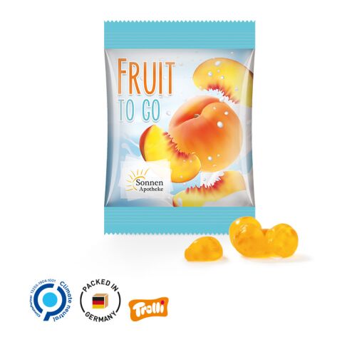Vitamin Fruchtgummi Minitüte weiß | 4c-Digitaldruck | Weiße Folie